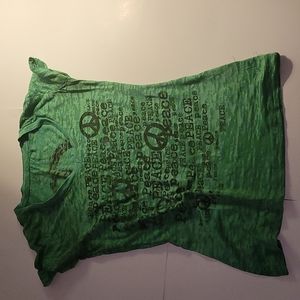 Women Green Tshirt size small